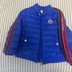 Boys moncler jacket only worn twice. size 18 - 24 months